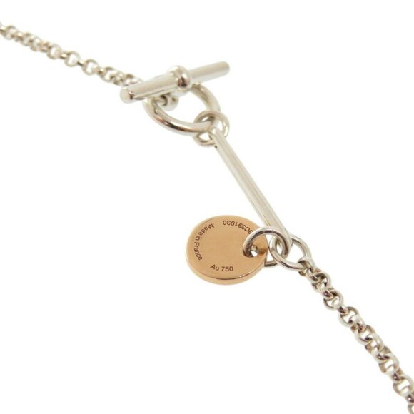 HERMES Silver Necklace - Picture 7 of 8